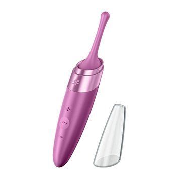 Вібратор для клітора Satisfyer Twirling Delight Berry SO5555 фото Купити Вібратор для клітора Satisfyer Twirling Delight Berry  Satisfyer  1 499 грн