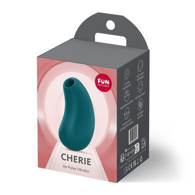 Вакуумний стимулятор Fun Factory Cherie Bottle Green, 12 режимів вібрації, 11 рівнів вакууму SX3304 фото Купити Вакуумний стимулятор Fun Factory Cherie Bottle Green, 12 режимів вібрації, 11 рівнів вакууму  Fun Factory  1 519 грн
