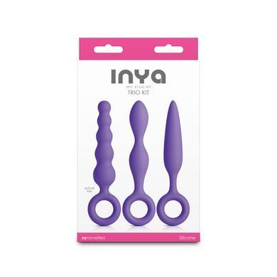 Набір анальних іграшок NS Novelties INYA - Trio Kit - Purple SX4351 фото Купити Набір анальних іграшок NS Novelties INYA - Trio Kit - Purple  NS Novelties (США) 839 грн