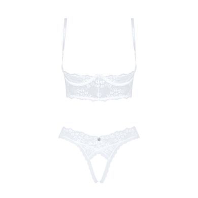 Еротичний комплект Obsessive Heavenlly 2-pcs cupless set XS/S, відкриті груди, з доступом SO8175 фото Купити Еротичний комплект Obsessive Heavenlly 2-pcs cupless set XS/S, відкриті груди, з доступом  Obsessive (Польща) 1 441 грн