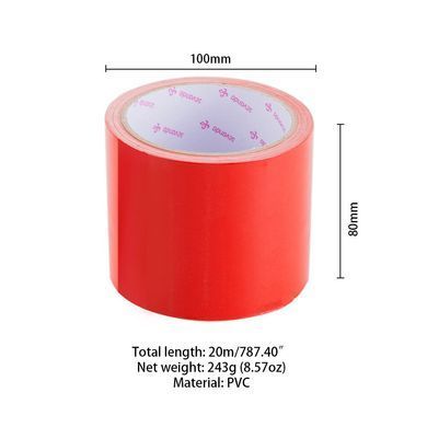 Скотч для бондажу LOCKINK SEVANDA Electrostatic Tape, червона, 16 м SX0889 фото Купити Скотч для бондажу LOCKINK SEVANDA Electrostatic Tape, червона, 16 м  LOCKINK (Китай) 618 грн