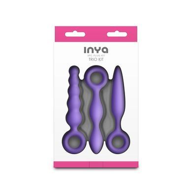 Набір анальних іграшок NS Novelties INYA - Trio Kit - Purple SX4351 фото Купити Набір анальних іграшок NS Novelties INYA - Trio Kit - Purple  NS Novelties (США) 839 грн