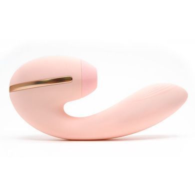Вакуумный вибратор KISTOY Tina Mini Light Pink, вагинально-клиторальный SO6541 фото Купить Вакуумный вибратор KISTOY Tina Mini Light Pink, вагинально-клиторальный  KISSTOY  3 469 грн