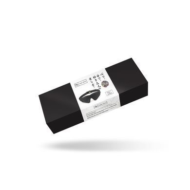 Маска на очі Liebe Seele Black Organosilicon Blindfold, екошкіра SO9482 фото Купити Маска на очі Liebe Seele Black Organosilicon Blindfold, екошкіра  Liebe Seele (Японія) 553 грн