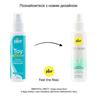 Антибактериальный спрей для секс-игрушек pjur Toy Clean 100 мл, без спирта, деликатный PJ12930 фото Купить   Pjur (Люксембург) 590 грн