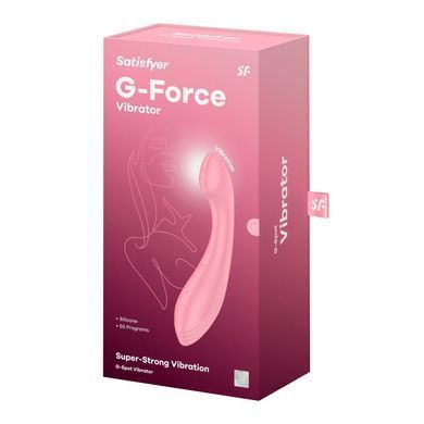 Вибратор для точки G Satisfyer G-Force Pink, 10 режимов + 5 уровней интенсивности SO8778 фото Купить   Satisfyer (Німеччина) 1 588 грн