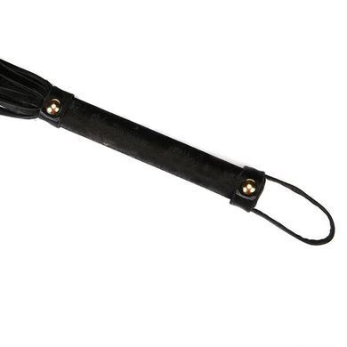 Флоггер Liebe Seele Boudoir Amor Flogger Black SX1672 фото Купить   Liebe Seele (Японія) 886 грн