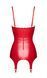 Корсет с подвязками для чулок Noir Handmade F368 Bombshell Fierce Corset-belt Red XL &mdash; фото 10