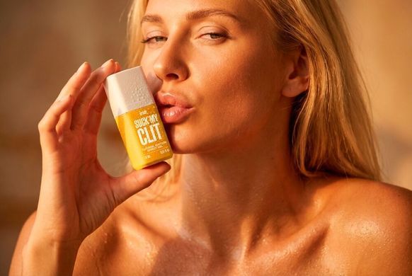 Смоктайзер для клитора Intt Suck My Clit Tropical Mango (15 мл), манго, гель с эффектом посасывания SX4003 фото Купить Смоктайзер для клитора Intt Suck My Clit Tropical Mango (15 мл), манго, гель с эффектом посасывания  Intt  773 грн