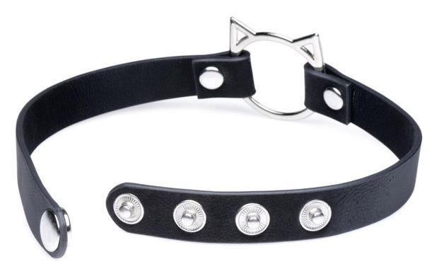 Чокер Master Series Kinky Kitty Ring Slim Choker - Black SX1184 фото Купити Чокер Master Series Kinky Kitty Ring Slim Choker - Black  Master Series (США) 821 грн
