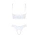 Еротичний комплект Obsessive Heavenlly 2-pcs cupless set XS/S, відкриті груди, з доступом SO8175 фото 3