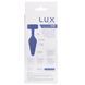 Анальна пробка Lux Active Twist Plug Small Blue SX3927 фото 8
