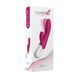 Вібратор-кролик Liebe Bend It Plus Rechargeable Cerise, гнучкий, 2 мотори, 10 режимів &mdash; фото 5