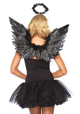 Крила чорного ангела Leg Avenue Angel Accessory Kit Black, крила, німб SO8594 фото Купити Крила чорного ангела Leg Avenue Angel Accessory Kit Black, крила, німб  Leg Avenue (США) 1 283 грн