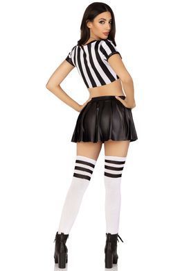 Костюм рефери Leg Avenue Time Out Referee XS, кроп-топ, юбка, свисток SO9190 фото Купить   Leg Avenue (США) 2 660 грн