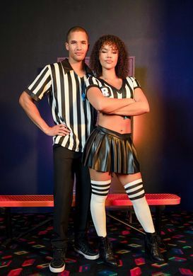 Костюм рефери Leg Avenue Time Out Referee XS, кроп-топ, юбка, свисток SO9190 фото Купить   Leg Avenue (США) 2 660 грн