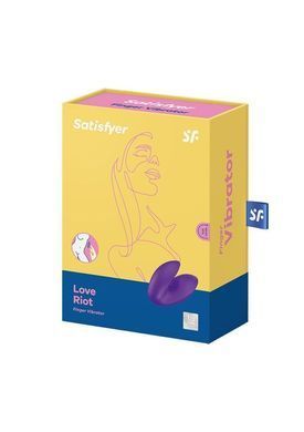 Вібратор на палець Satisfyer Love Riot Purple, 12 варіантів використання SO7789 фото Купити Вібратор на палець Satisfyer Love Riot Pink, 12 варіантів використання  Satisfyer  1 588 грн