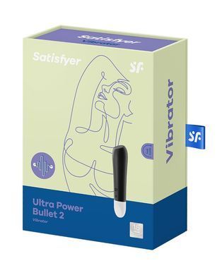 Вібропуля перезаряджаєма Satisfyer Ultra Power Bullet 2 Black SO5423 фото Купити Вібропуля перезаряджаєма Satisfyer Ultra Power Bullet 2 Black  Satisfyer (Німеччина) 1 052 грн