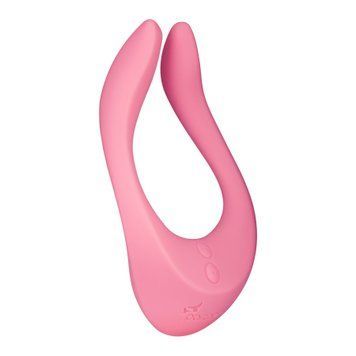 Вібратор для пар Satisfyer Endless Joy Pink, 3 незалежні мотори, багатофункціональний SO2306 фото Купити Вібратор для пар Satisfyer Endless Love Blue, 3 незалежні мотори, багатофункціональний  Satisfyer (Німеччина) 1 903 грн
