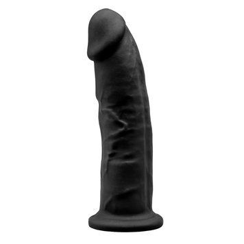 Фаллоимитатор SilexD Oscar Black (MODEL 2 size 9in), двухслойный, силикон+Silexpan, диаметр 5,4см SO9925 фото Купить   SILEXD (Іспанія) 2 013 грн