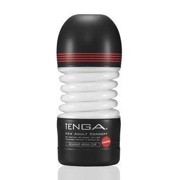 Мастурбатор Tenga Rolling Head Cup Strong с интенсивной стимуляцией головки SO5106 фото Купить   Tenga (Японія) 646 грн