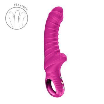 Вібратор для точки G Fun Factory TIGER Magenta, ребристий, підходить для анальної стимуляції SX4306 фото Купити Вібратор для точки G Fun Factory TIGER Magenta, ребристий, підходить для анальної стимуляції  Fun Factory  2 169 грн