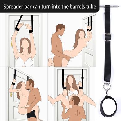 БДСМ-набор LOCKINK YEAHWOW Door Swing & Leg Spreader Bondage set SX2847 фото Купить   LOCKINK (Китай) 1 570 грн