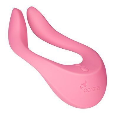 Вибратор для пар Satisfyer Endless Joy Pink, 3 независимых мотора, многофункциональный SO2306 фото Купить   Satisfyer (Німеччина) 1 903 грн