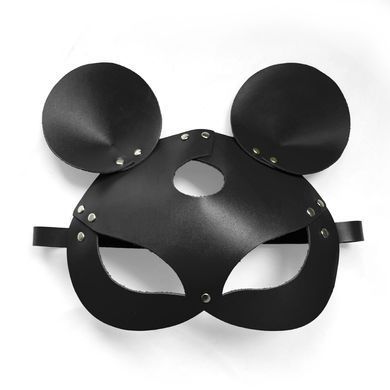 Кожаная маска мышки Art of Sex - Mouse Mask, цвет Черный SO9649 фото Купить   Art of Sex  748 грн