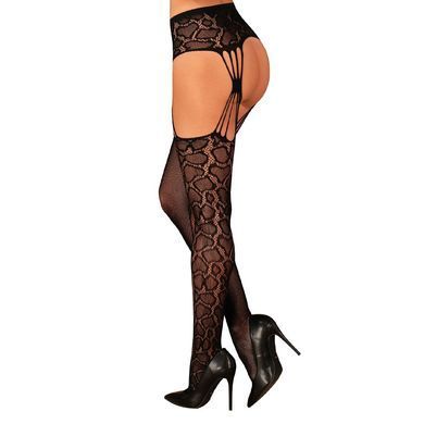 Еротичні колготки-бодістокінг Obsessive Garter stockings S821 S/M/L SO8162 фото Купити Еротичні колготки-бодістокінг Obsessive Garter stockings S821 S/M/L  Obsessive (Польща) 951 грн