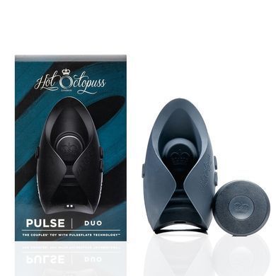 Іграшка для пар Hot Octopuss PULSE DUO, пульсація, використання без рук, підходить для пар, пульт ДК SO8723 фото Купити Іграшка для пар Hot Octopuss PULSE DUO, пульсація, використання без рук, підходить для пар, пульт ДК  Hot Octopuss (Великобританія) 6 375 грн