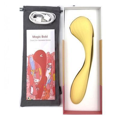 Вакуумний вагінально-кліторальний стимулятор Magic Motion Bobi Yellow, керування зі смартфона SO5746 фото Купити Вакуумний вагінально-кліторальний стимулятор Magic Motion Bobi Red, керування зі смартфона  Magic Motion (Китай) 1 986 грн