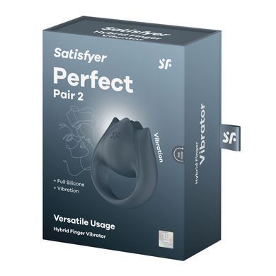 Вибратор на палец и эрекционное кольцо 2в1 Satisfyer Perfect Pair 2 SX2168 фото Купить   Satisfyer  951 грн