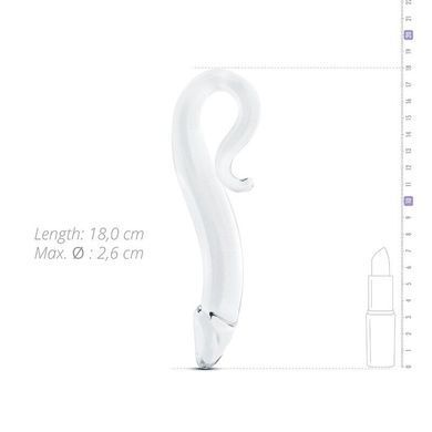 Скляний дилдо Gildo Glass Dildo No. 14, реалістична головка SO8891 фото Купити Скляний дилдо Gildo Glass Dildo No. 14, реалістична головка  Gildo (Нідерланди) 1 320 грн