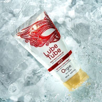 Лубрикант на водній основі Orgie Lube Tube Hot, 150 мл, із зігрівальним ефектом, без запаху SX1523 фото Купити Лубрикант на водній основі Orgie Lube Tube Hot, 150 мл, із зігрівальним ефектом, без запаху  Orgie (Бразилія-Португалія) 443 грн