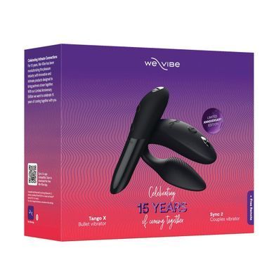 Подарочный набор We-Vibe 15 Year Anniversary Collection, смарт-вибратор для пар + вибропуля SX0526 фото Купить   We-Vibe (Канада) 7 761 грн