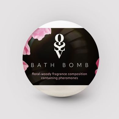 Бомбочка для ванны с феромонами Obsessive Bath bomb Floral - Woody (100 г) SX1880 фото Купить   Obsessive (Польща) 267 грн