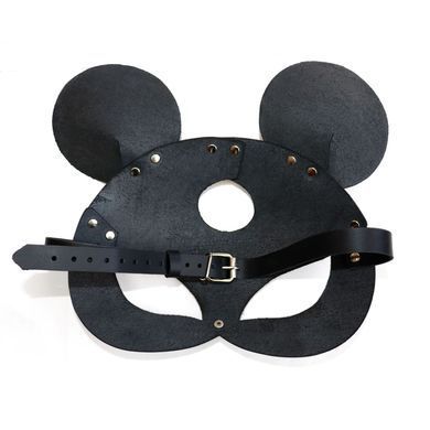 Кожаная маска мышки Art of Sex - Mouse Mask, цвет Черный SO9649 фото Купить   Art of Sex  748 грн