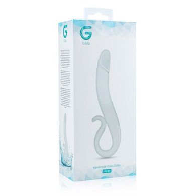 Скляний дилдо Gildo Glass Dildo No. 14, реалістична головка SO8891 фото Купити Скляний дилдо Gildo Glass Dildo No. 14, реалістична головка  Gildo (Нідерланди) 1 320 грн
