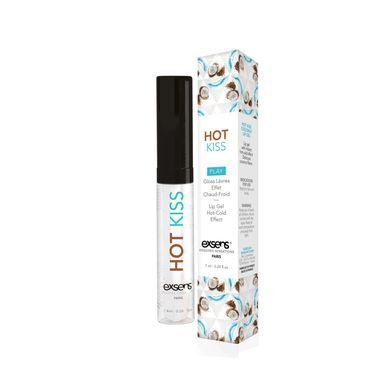 Стимулирующий блеск для губ EXSENS Coconut Hot Kiss 7 мл, согревает и охлаждает SO5540 фото Купить   Exsens (Франція) 517 грн