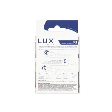 Подвійне ерекційне кільце LUX Active &ndash; Tug &ndash; Versatile Silicone Cock Ring SO5574 фото Купити Подвійне ерекційне кільце LUX Active &ndash; Tug &ndash; Versatile Silicone Cock Ring  Lux Active (Канада) 784 грн