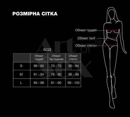 Лаковане боді Art of Sex - Jazz, колір чорний с эфектом голограми, розмір L SX3815 фото Купити Лаковане боді Art of Sex - Jazz, колір чорний с эфектом голограми, розмір L  Art of Sex  1 269 грн