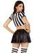 Костюм рефери Leg Avenue Time Out Referee XS, кроп-топ, юбка, свисток SO9190 фото 2