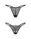 Набір трусиків Obsessive Clara 2-pack thong S/M SX3558 фото 5