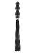 Флоггер с ручкой - анальным плагом Fetish Tentation Whip with Plug Handle