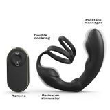 Массажер простаты Dorcel P-Ring с эрекционным кольцом и пультом ДУ Dorcel &mdash; фото