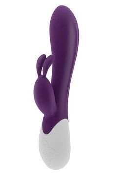 Вібратор-кролик S Pleasures Premium Corabi Rabbit, фіолетовий, вушка для клітора, 16 режимів, нагрів SX1616 фото Купити Вібратор-кролик S Pleasures Premium Corabi Rabbit, фіолетовий, вушка для клітора, 16 режимів, нагрів  S Pleasures (Іспанія) 2 854 грн