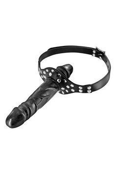 Кляп з подвійним фалоімітатором Fetish Tentation Double Penis Gag (м'ята упаковка!!!) SO3736-R фото Купити Кляп з подвійним фалоімітатором Fetish Tentation Double Penis Gag (м'ята упаковка!!!)   960 грн