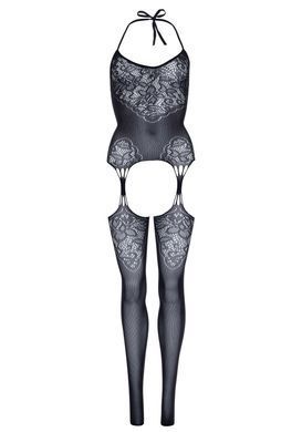 Еротичний бодістокінг Leg Avenue Jacquard net Black, імітація панчіх, відкритий доступ, one size SO7903 фото Купити Еротичний бодістокінг Leg Avenue Jacquard net Black, імітація панчіх, відкритий доступ, one size  Leg Avenue (США) 868 грн