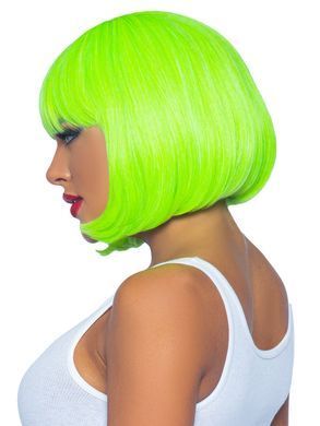 Парик Leg Avenue 12&Prime; Neon short bob wig Neon Green SO8595 фото Купить   Leg Avenue (США) 1 357 грн